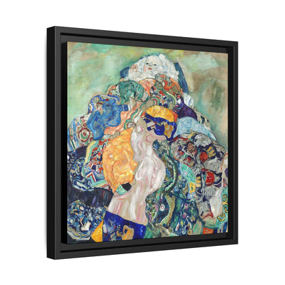 Baby (Cradle) (1917-1918) by Gustav Klimt / Toile encadrée sur caisse américaine