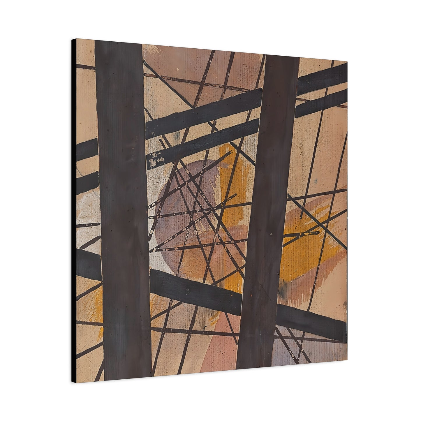Raum-Kraft Komposition (1921-22) by Lyubov Popova  / Reproduction Fine Art sur Toile /  Epaisseur 3.2 cm - 1.25 inch