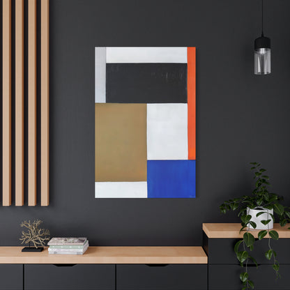 Composition (1923 - 1924) by Theo van Doesburg / Reproduction Fine Art sur Toile / Epaisseur 3,2cm - 1'25 po