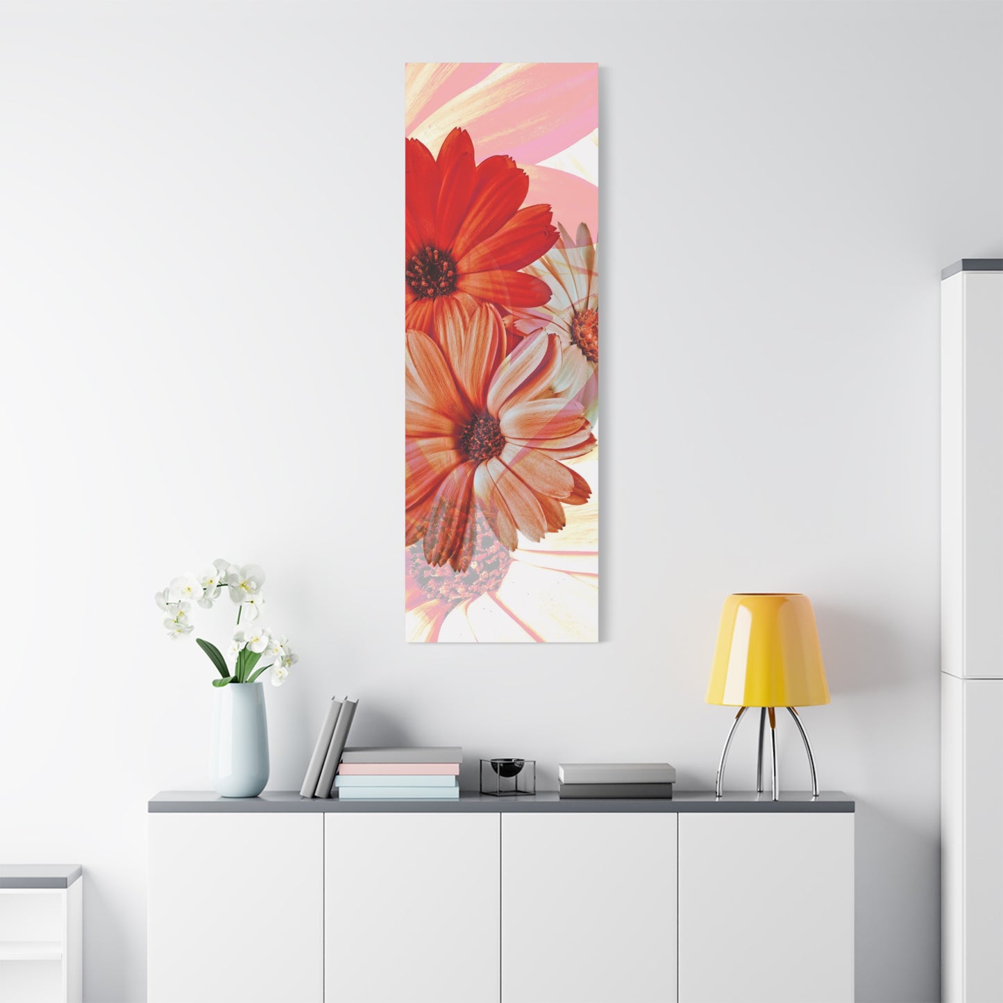 Collection Signature "FLORAL Numéro 18" sur Toile Fine Art sur Toile / Epaisseur 3,2cm - 1'25 po