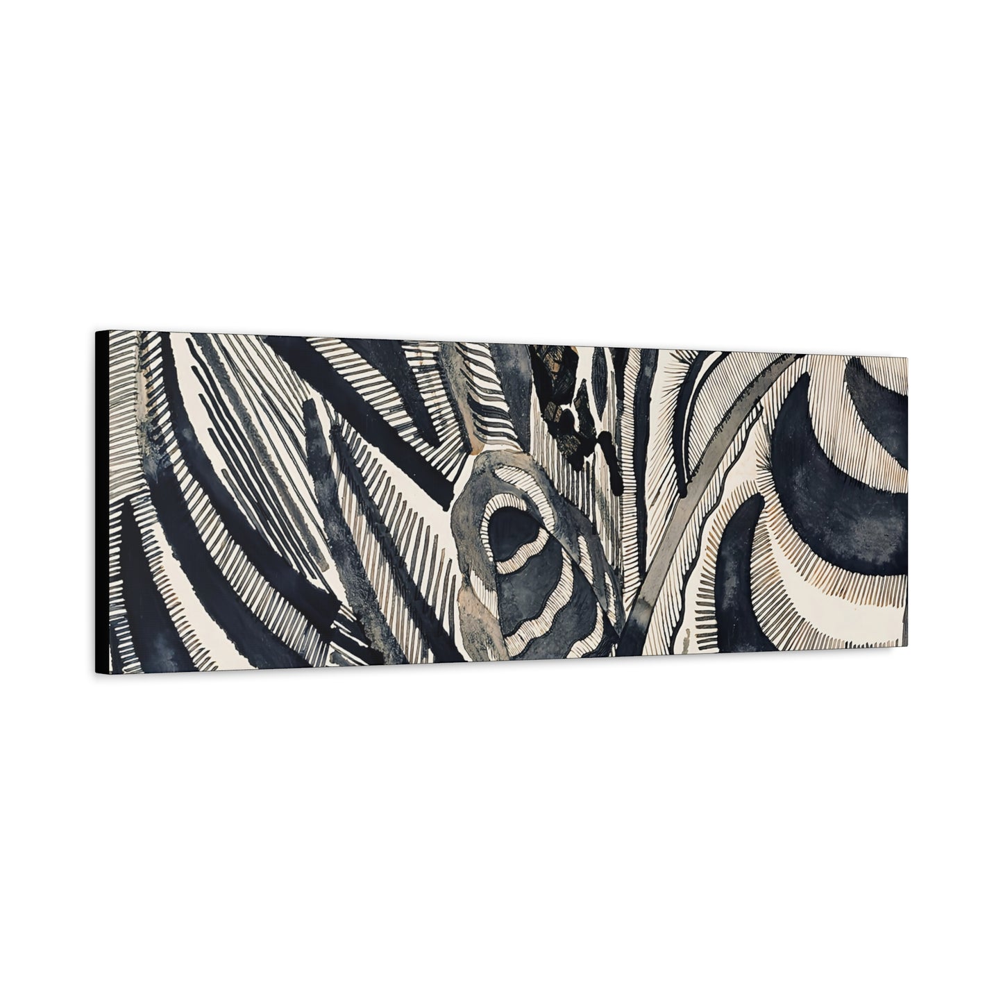 Landschaft (1918)  by Otto Freundlich  / Reproduction Fine Art sur Toile / Epaisseur 3.2 cm - 1.25 inch