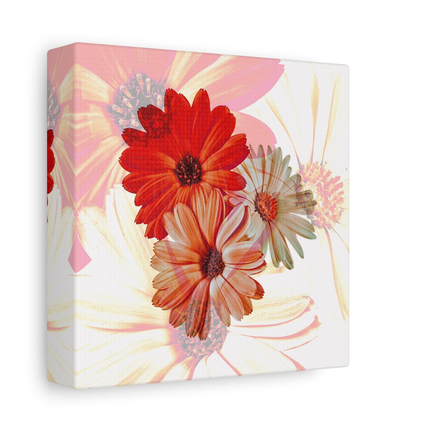 Collection Signature "FLORAL Numéro 18" sur Toile Fine Art sur Toile / Epaisseur 3,2cm - 1'25 po