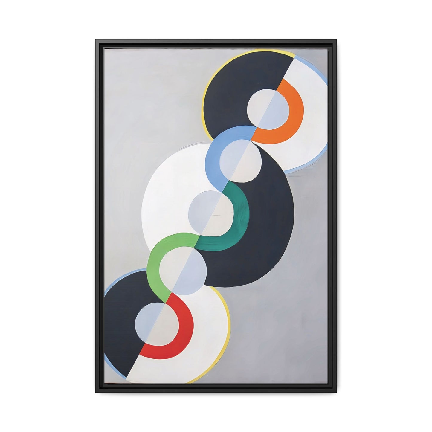 Endless Rhythm by Robert Delaunay  / Toile encadrée sur caisse américaine