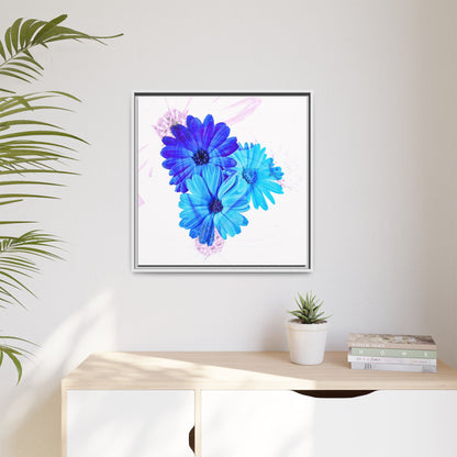 Collection Signature "FLORAL Numéro 11" sur Toile encadrée avec caisse américaine