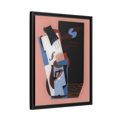 Fish (1926) by Louis Marcoussis / Toile encadrée sur caisse américaine