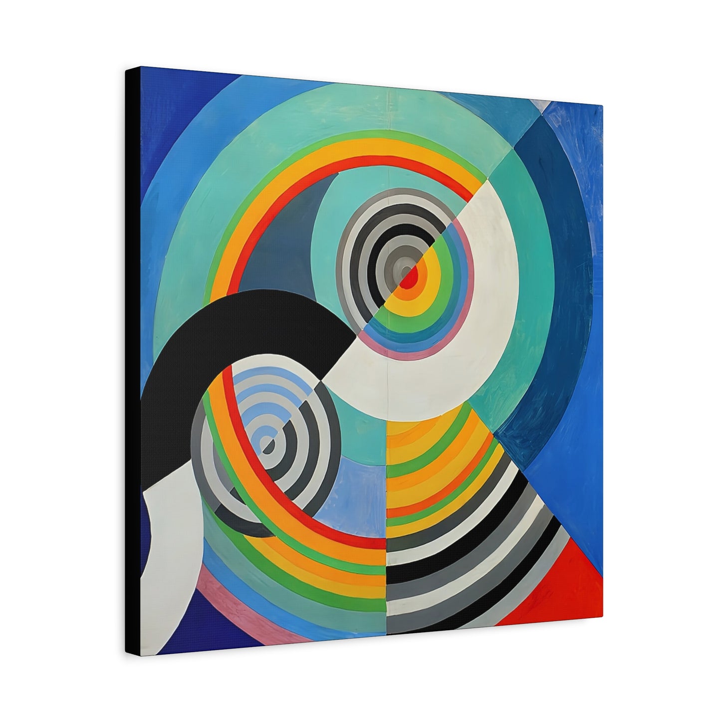 Rythme numéro 3 (1938) by Robert Delaunay / Reproduction Fine Art sur Toile / Epaisseur 3,2cm - 1'25 po