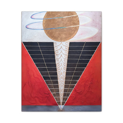 Group X, No. 2, Altarpiece (1915)  by Hilma af Klint / Reproduction Fine Art sur Toile /  Epaisseur 3.2 cm - 1.25 inch