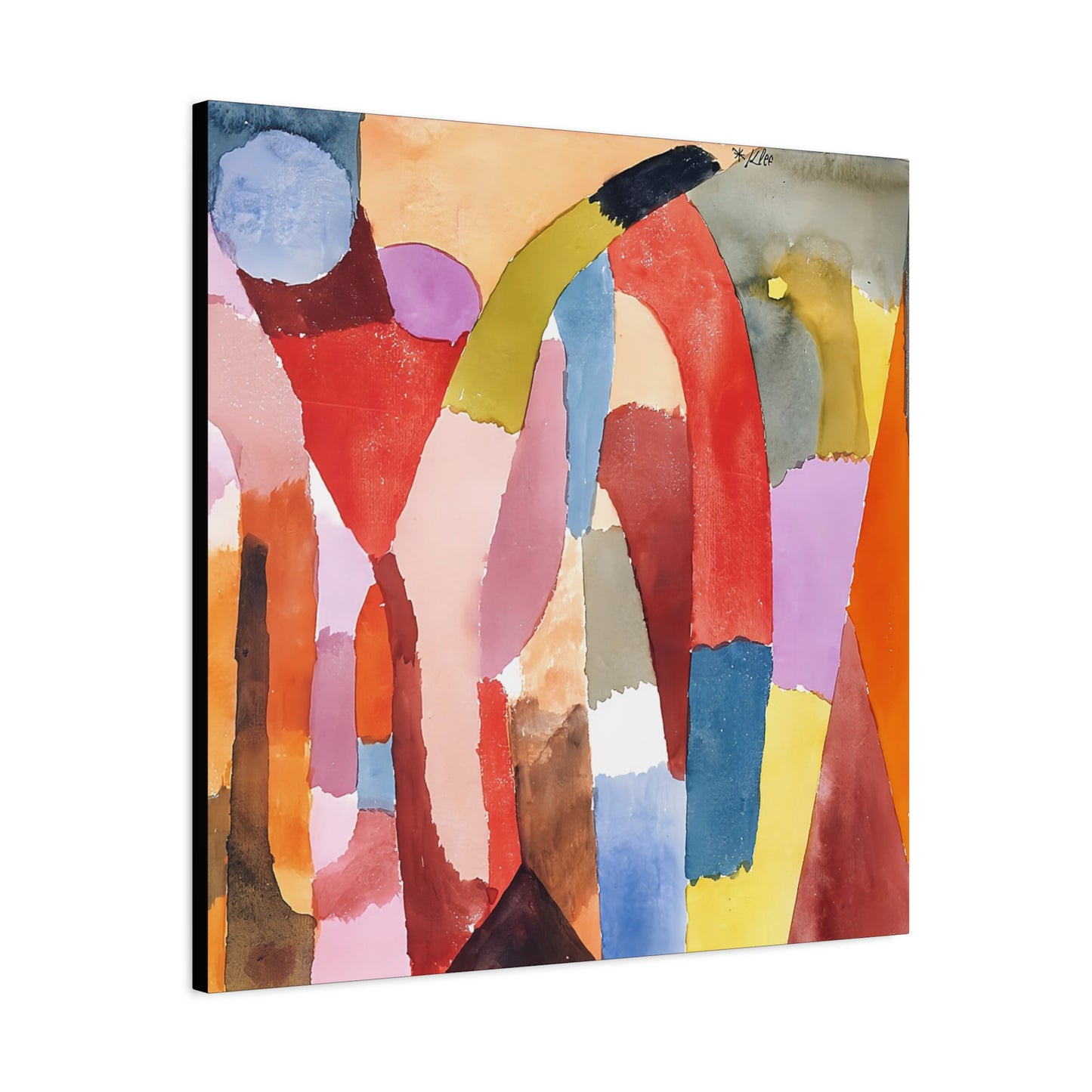 Movement of Vaulted Chambers (1915) by Paul Klee   / Reproduction Fine Art sur Toile / Epaisseur 3,2cm - 1'25 po