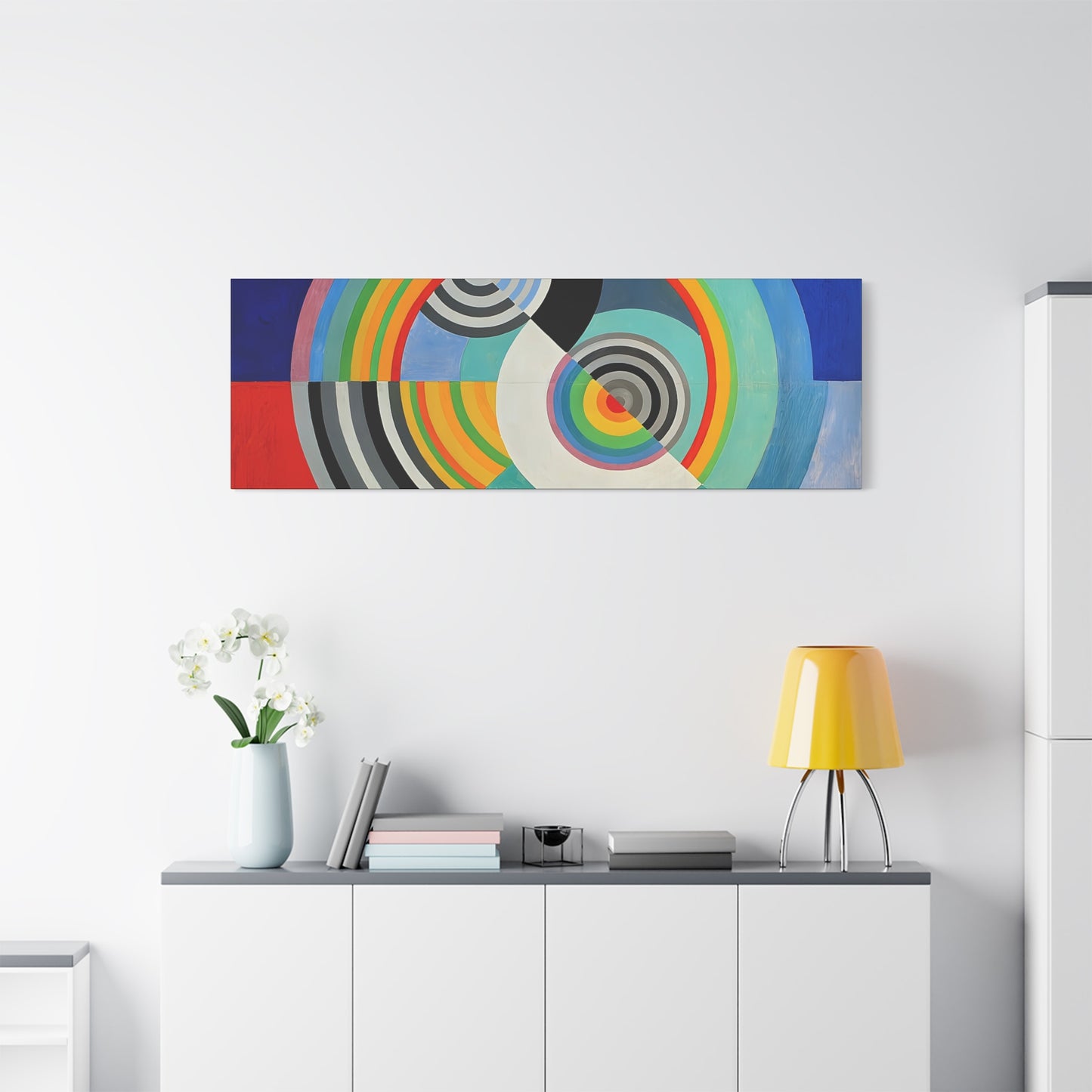 Rythme numéro 3 (1938) by Robert Delaunay / Reproduction Fine Art sur Toile / Epaisseur 3,2cm - 1'25 po