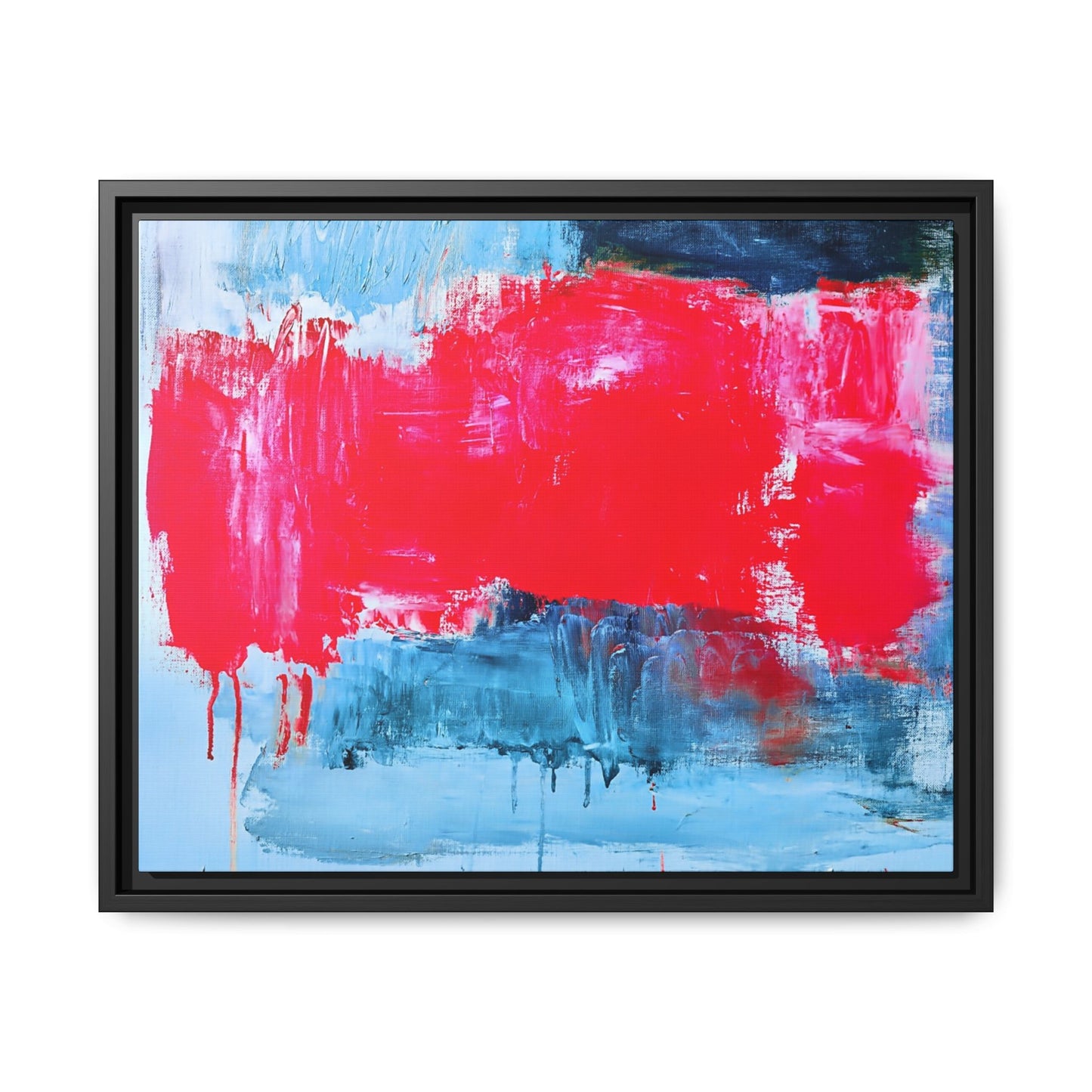 Tableau Beaux Arts Dark Cloud "Série Sign Collections" / Toile encadrée sur caisse américaine