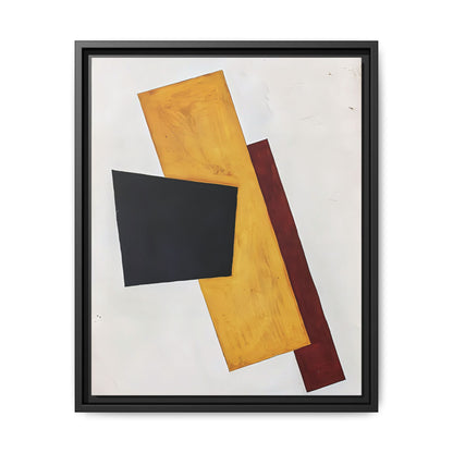 Composition (1917) by Lyubov Popova / Toile encadrée sur caisse américaine