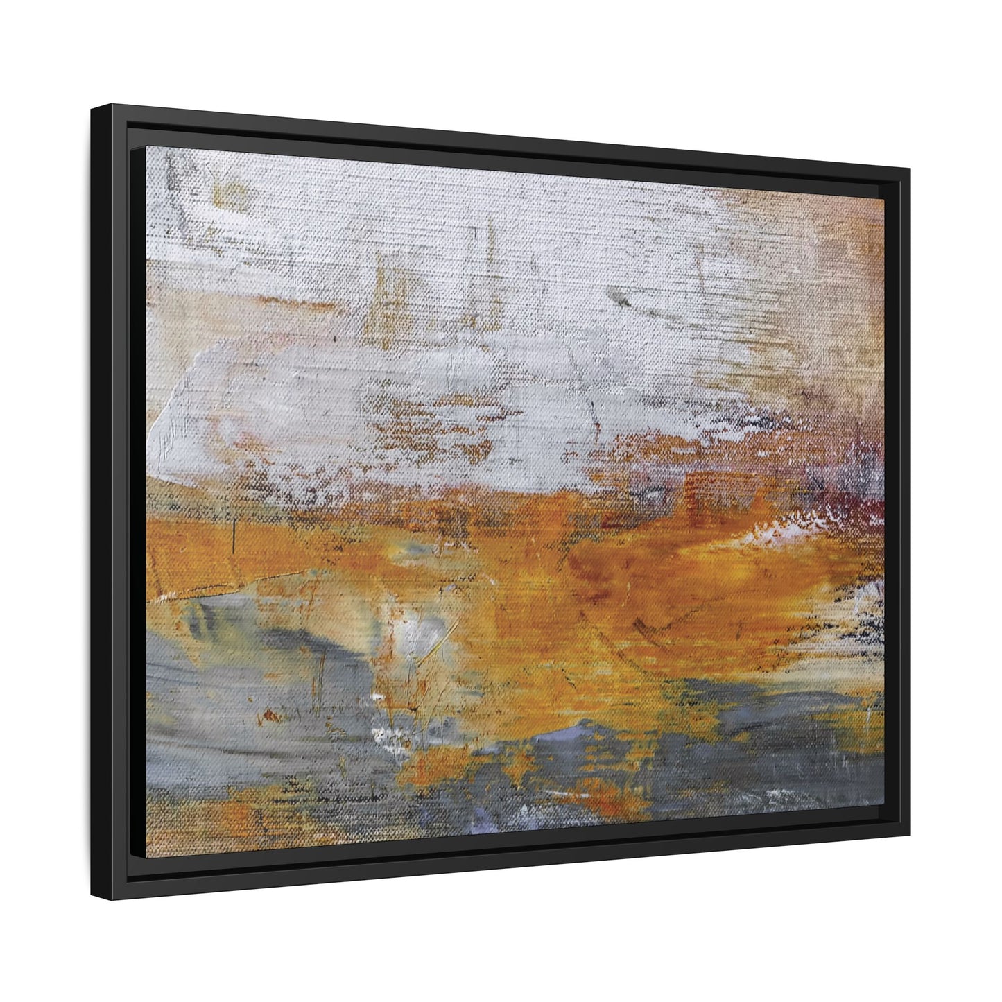 Tableau Naturel Ushuaïa "Série Sign Collections" / Toile encadrée sur caisse américaine