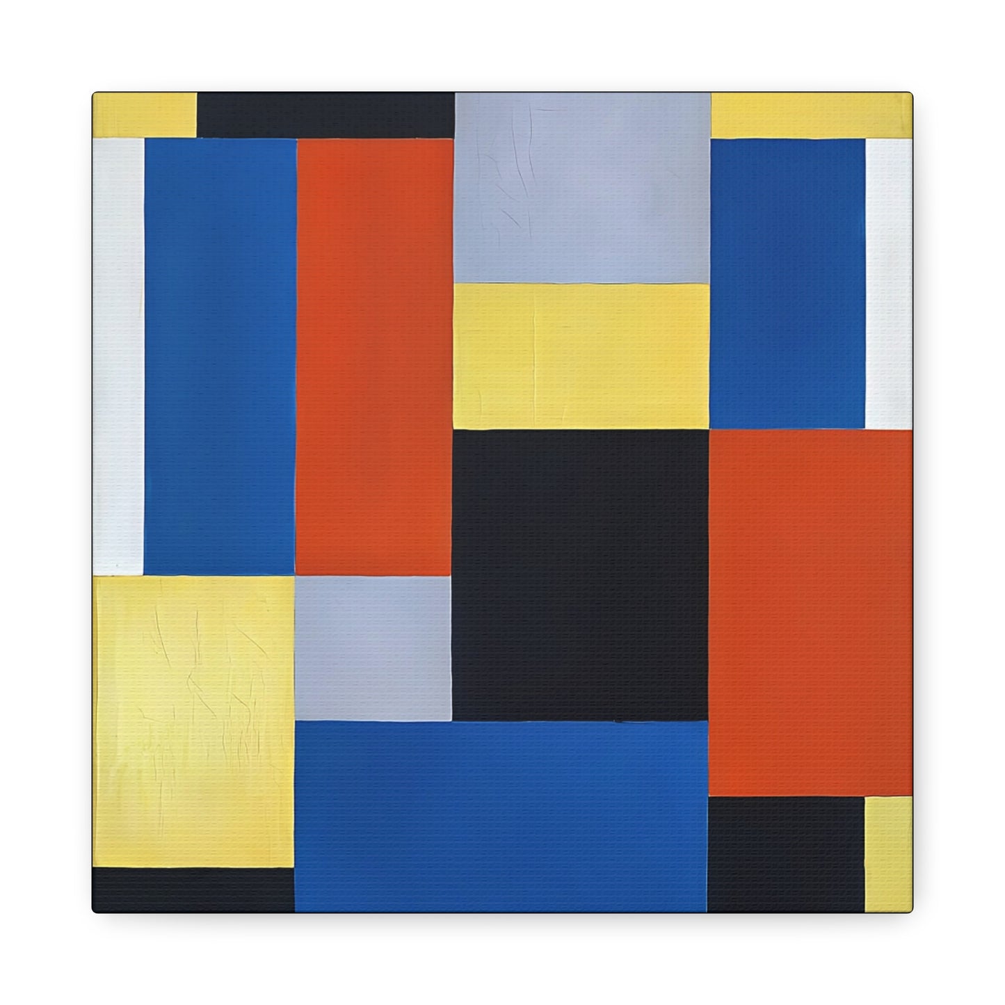 Composition XX (1920) by Theo van Doesburg  / Reproduction Fine Art sur Toile / Epaisseur 3.2 cm - 1.25 inch