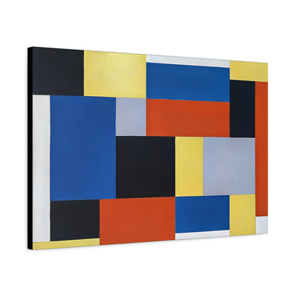 Composition XX (1920) by Theo van Doesburg  / Reproduction Fine Art sur Toile / Epaisseur 3.2 cm - 1.25 inch