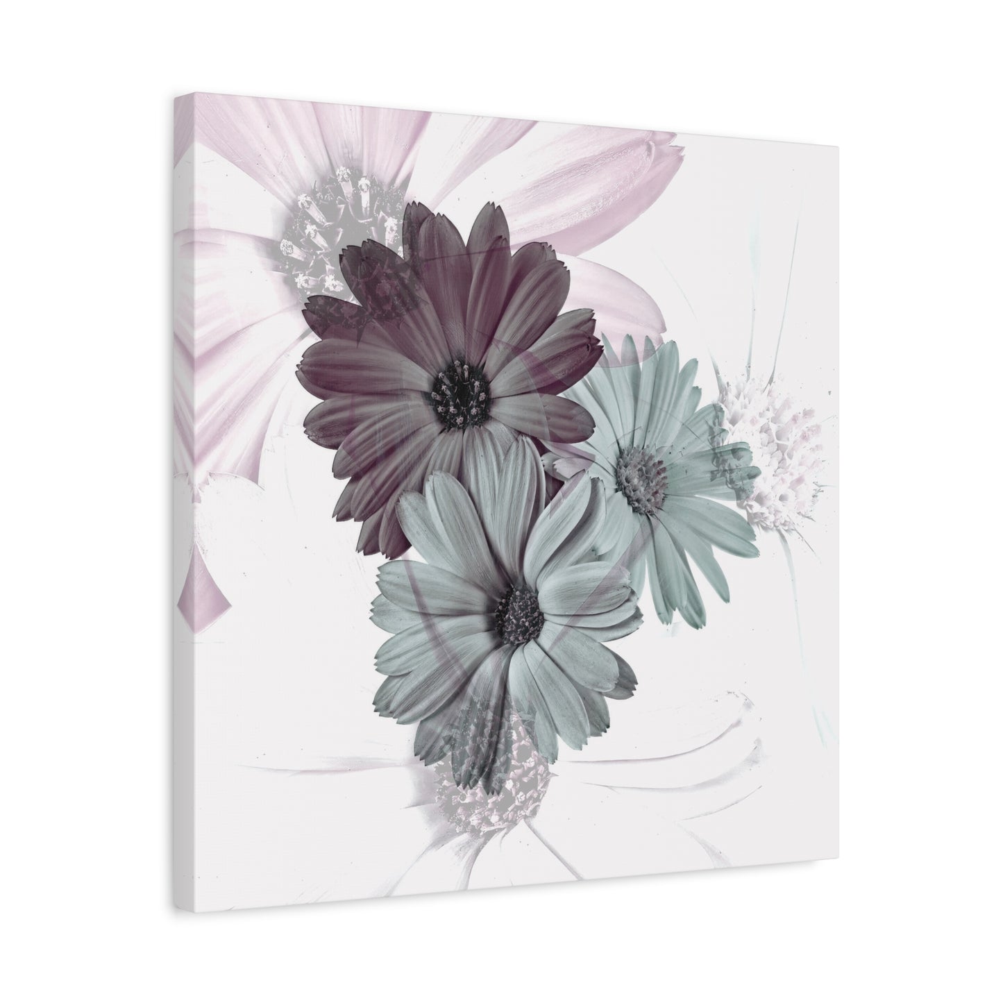 Collection Signature "FLORAL Numéro 15" sur Toile Fine Art sur Toile / Epaisseur 3,2cm - 1'25 po