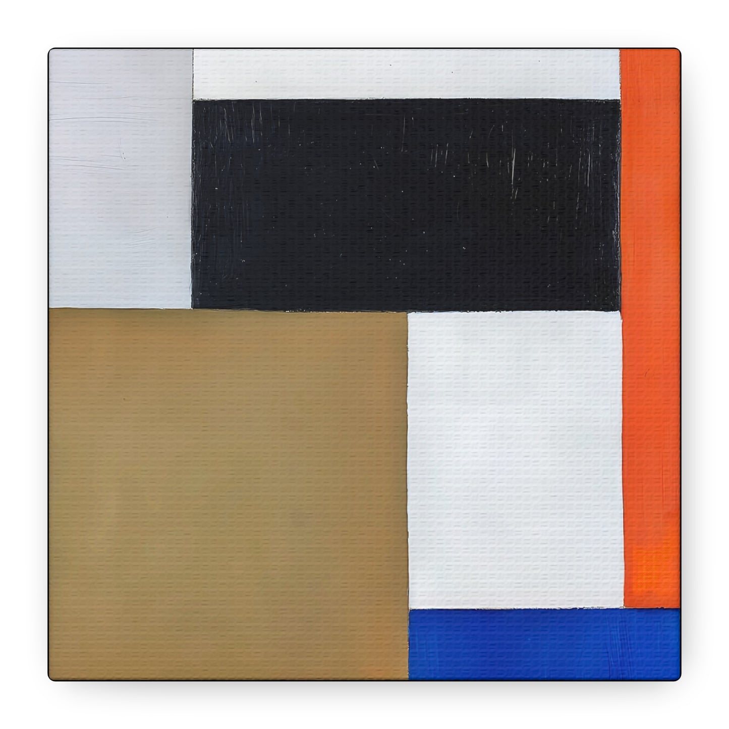 Composition (1923 - 1924) by Theo van Doesburg / Reproduction Fine Art sur Toile / Epaisseur 3,2cm - 1'25 po