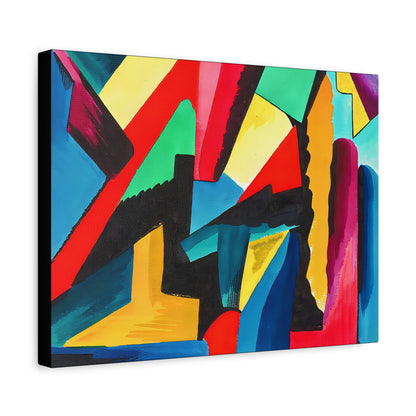 Ohne Titel II (around 1928) by Karl Wiener / Reproduction Fine Art sur Toile / Flanc Large Epaisseur 3.2 cm - 1.25 inch