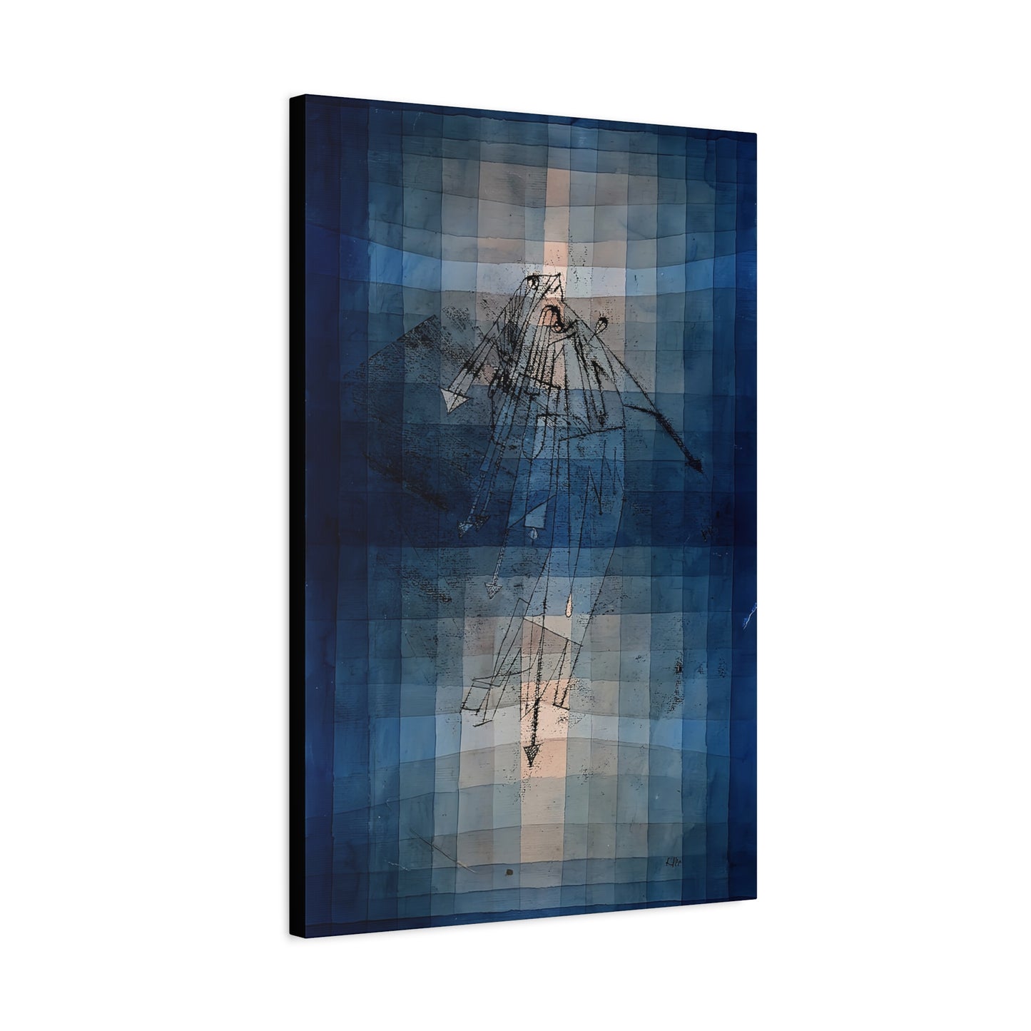 Dance of Moth (1923) by Paul Klee  / Reproduction Fine Art sur Toile / Epaisseur 3.2 cm - 1.25 inch