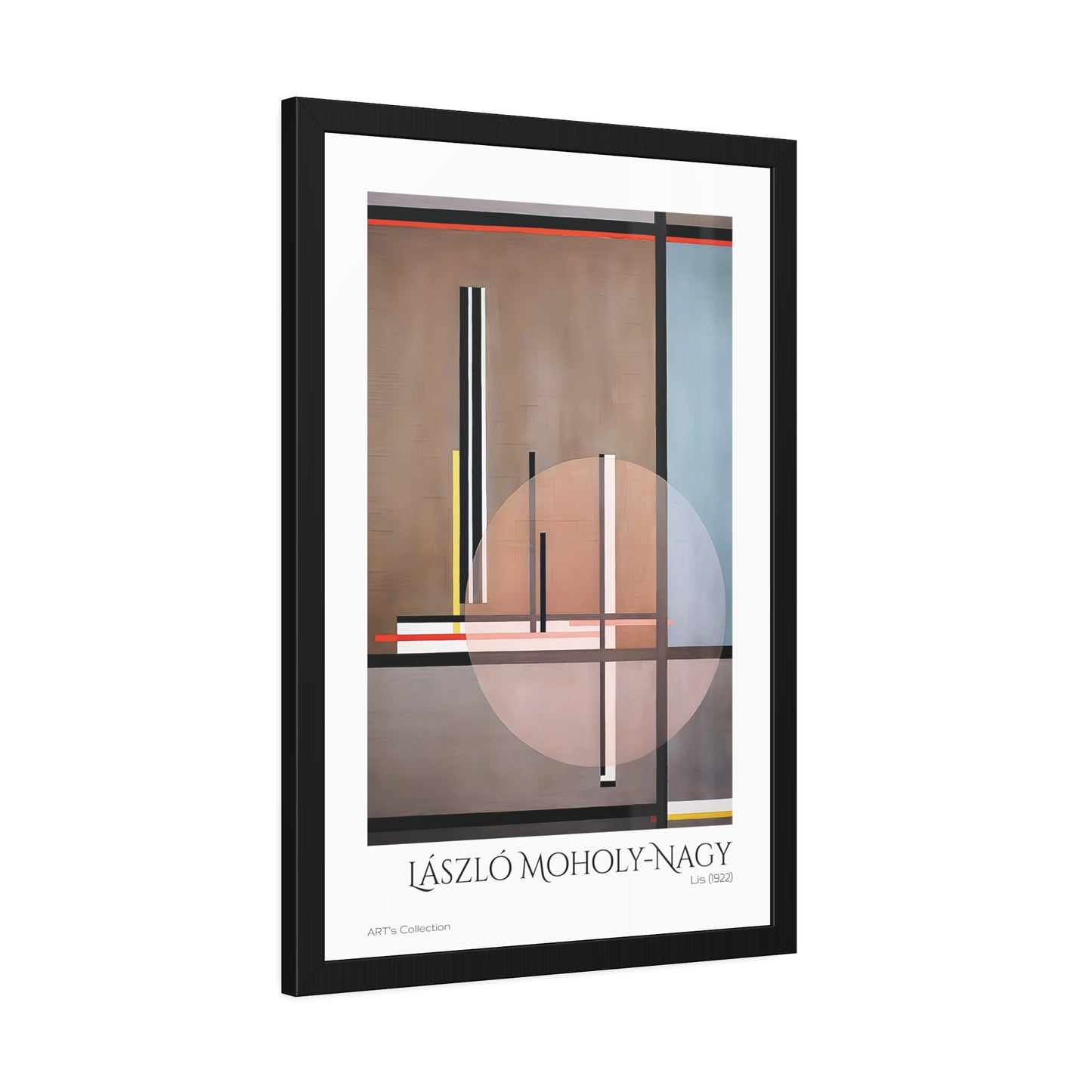 Lis (1922) by László Moholy-Nagy  / Affiche Encadrée série ART's Collection