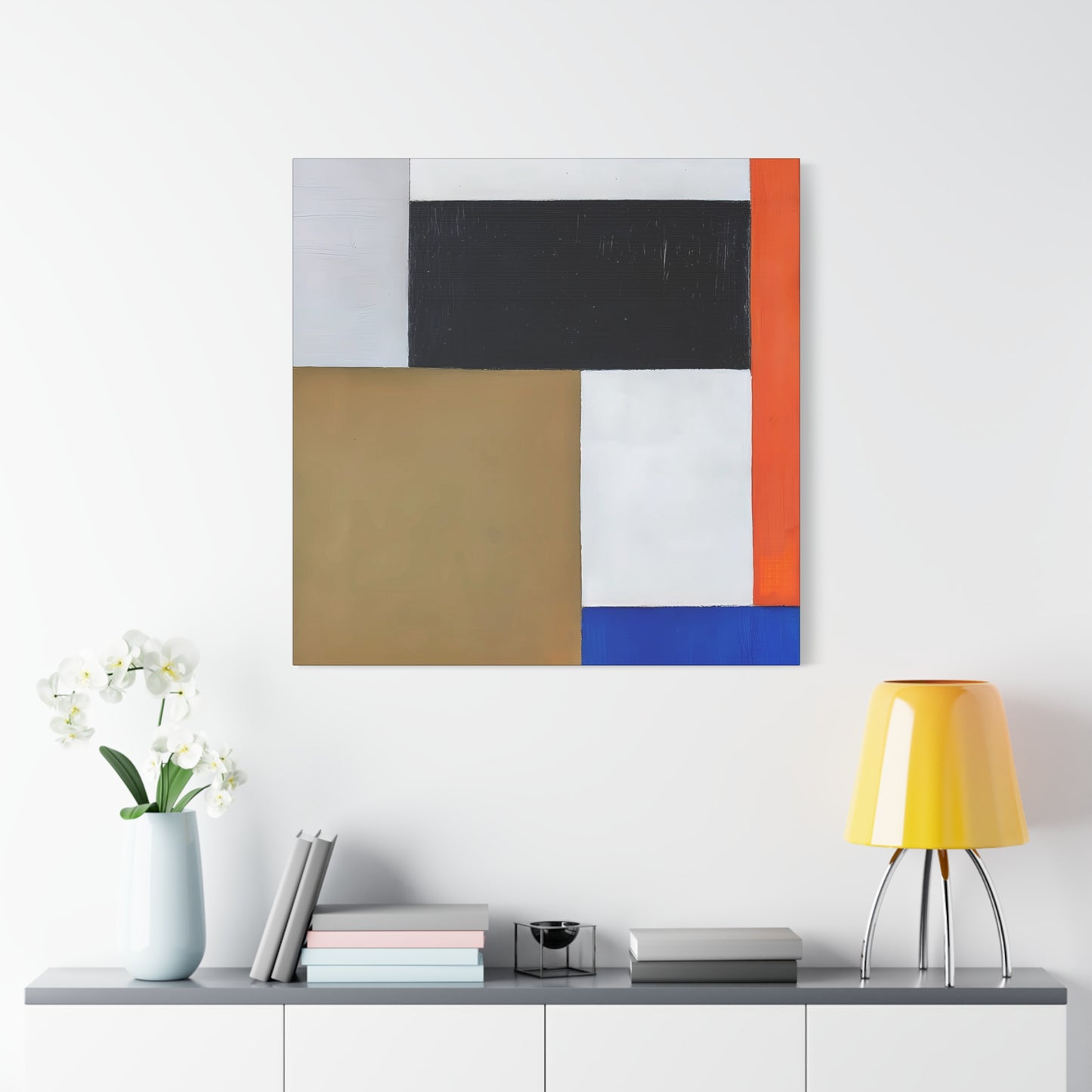 Composition (1923 - 1924) by Theo van Doesburg / Reproduction Fine Art sur Toile / Epaisseur 3,2cm - 1'25 po