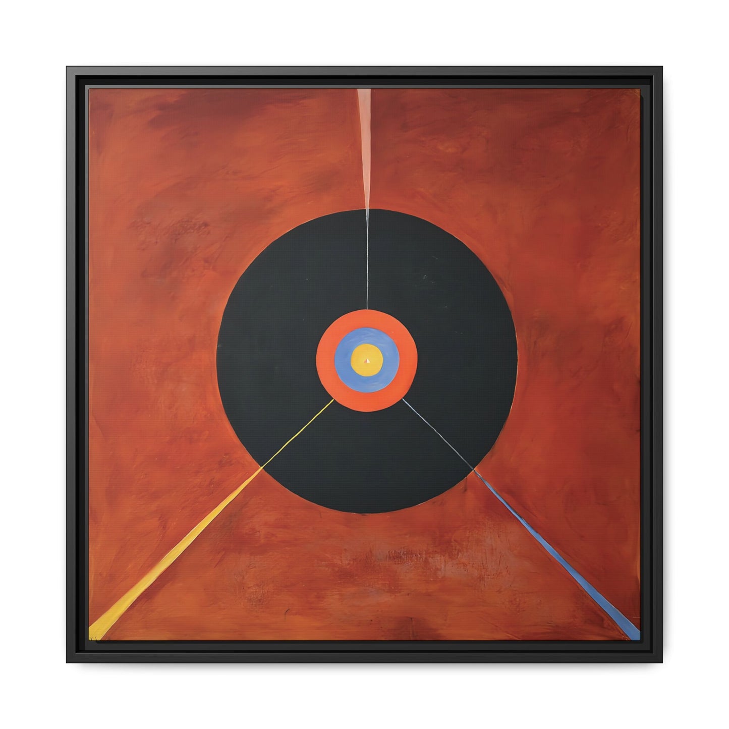 The Swan No. 18 (1914 -1915) by Hilma af Klint   / Toile encadrée sur caisse américaine