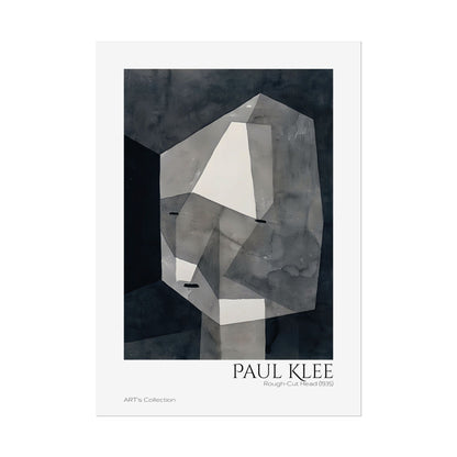 Rough-Cut Head (1935) by Paul Klee / Affiche imprimée - Série ART's Collection