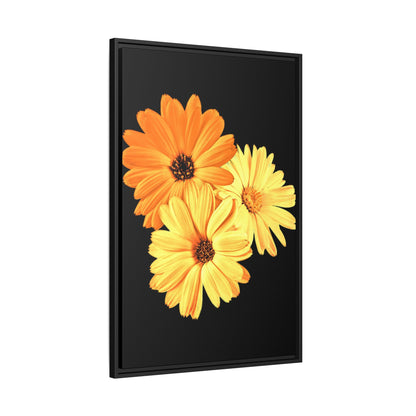 Collection Signature "FLORAL Numéro 8" sur Toile encadrée avec caisse américaine