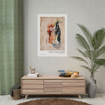 Study of a flower by Jan Ciaglinski / Affiche imprimée - Série ART's Collection