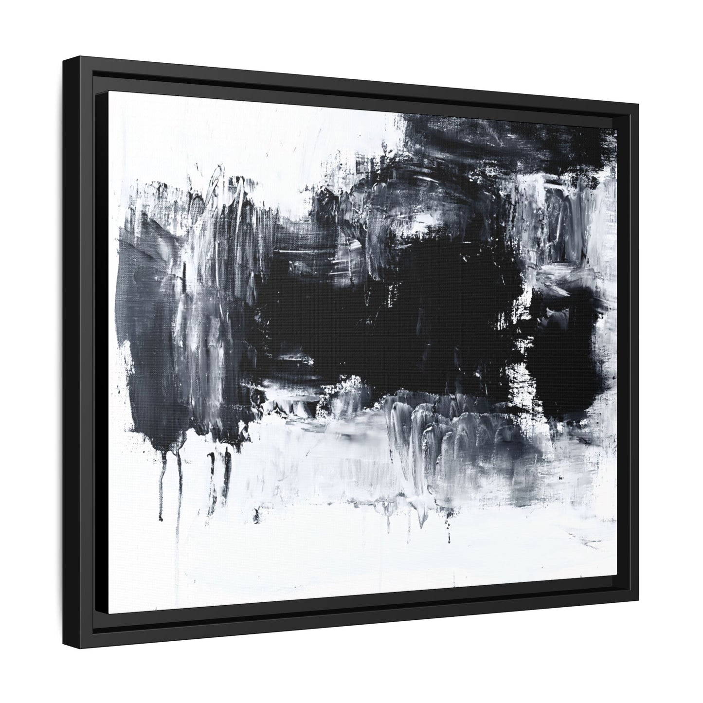 Tableau Beaux Arts Darkside "Série Sign Collections" / Toile encadrée sur caisse américaine