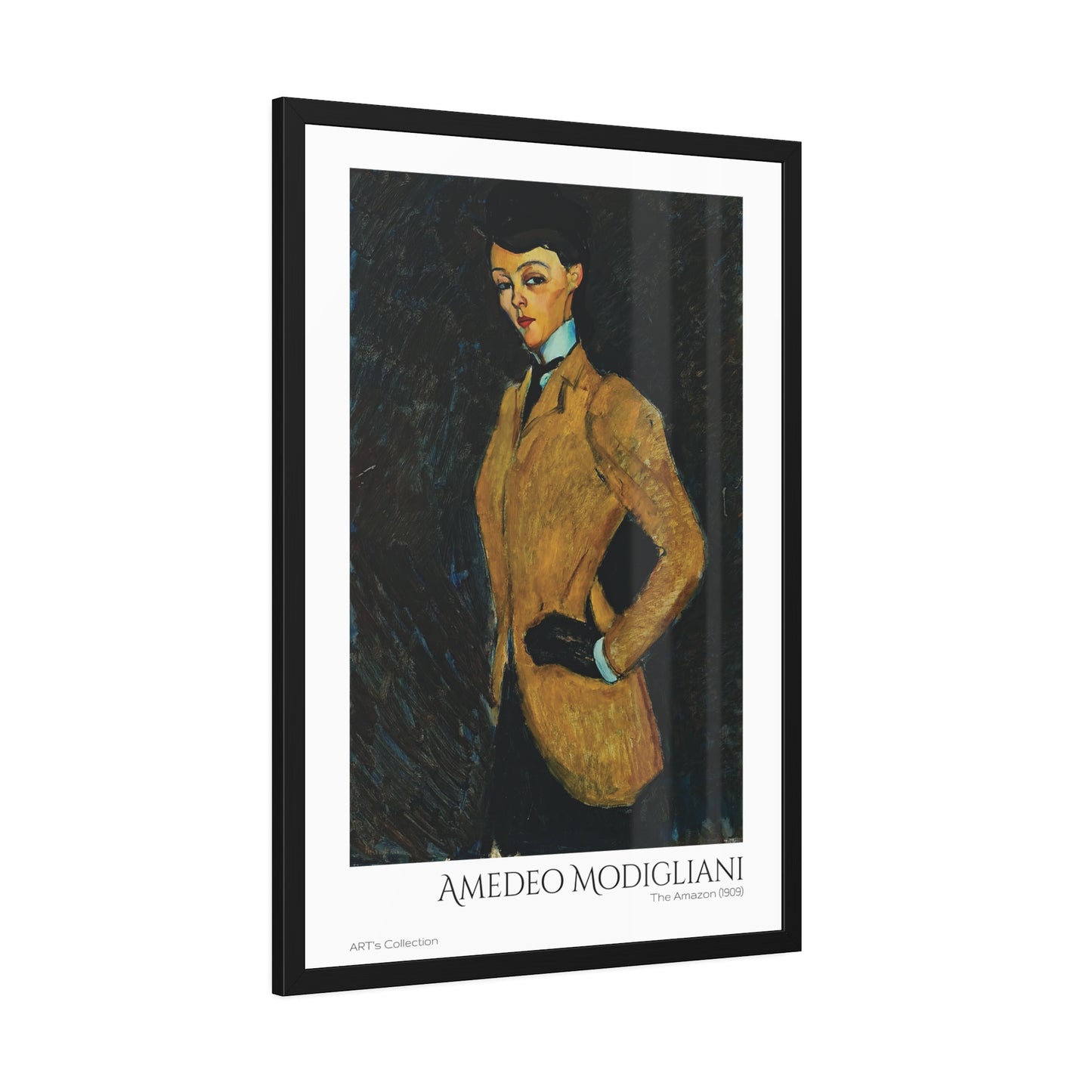 The Amazon (1909) by Amedeo Modigliani  / Affiche Encadrée série ART's Collection
