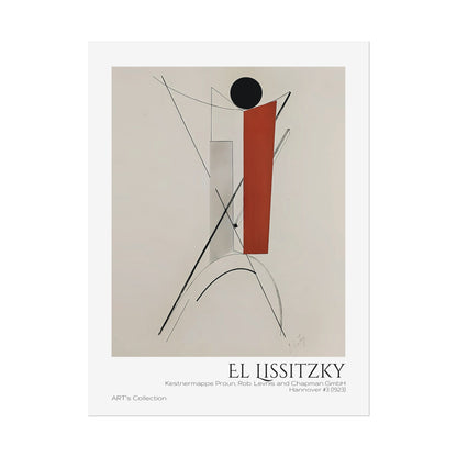 Kestnermappe Proun, Rob. Levnis and Chapman GmbH Hannover #3 (1923) by El Lissitzky / Affiche imprimée - Série ART's Collection