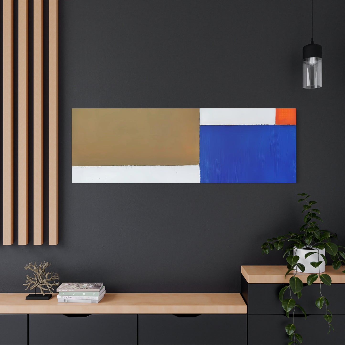Composition (1923 - 1924) by Theo van Doesburg / Reproduction Fine Art sur Toile / Epaisseur 3,2cm - 1'25 po