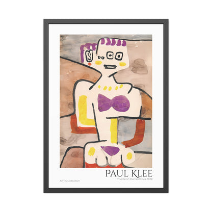 The Girl in the North (ca. 1939)  by Paul Klee / Affiche Encadrée série ART's Collection
