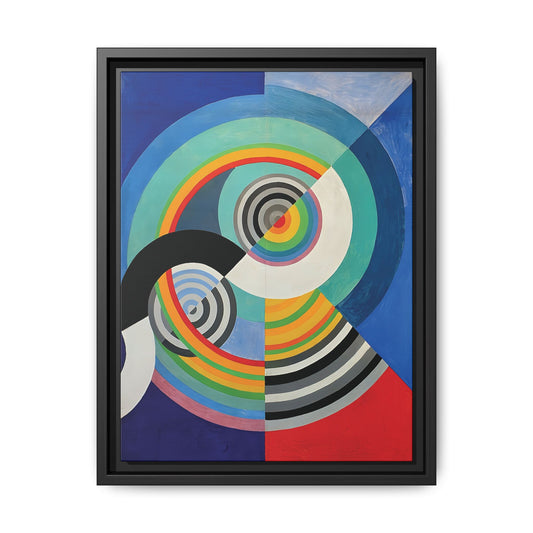Rythme Numéro 3 (1938)  by Robert Delaunay  / Toile encadrée sur caisse américaine