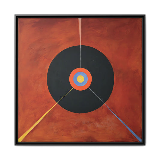 The Swan No. 18 (1914 -1915) by Hilma af Klint   / Toile encadrée sur caisse américaine