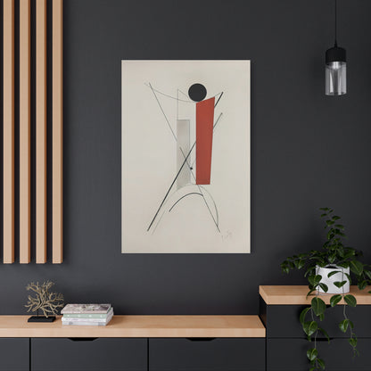 Kestnermappe Proun, Rob. Levnis and Chapman GmbH Hannover #2 (1923) by El Lissitzky / Reproduction Fine Art sur Toile / 3.2 cm - 1.25 inch