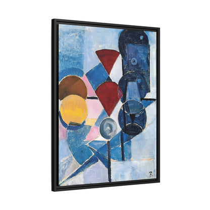 Composition II Still Life 1916 by Theo van Doesburg  / Toile encadrée sur caisse américaine