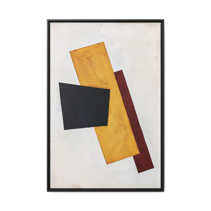 Composition (1917) by Lyubov Popova / Toile encadrée sur caisse américaine