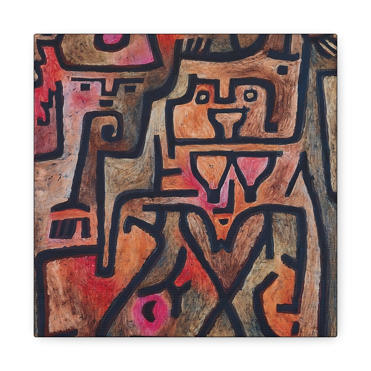 Forest Witches (1938) by Paul Klee / Reproduction Fine Art sur Toile / Epaisseur 3,2cm - 1'25 po