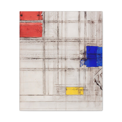 Study for a Composition (1940 -1941) by Piet Mondrian / Reproduction Fine Art sur Toile / Epaisseur 3,2cm - 1'25 po