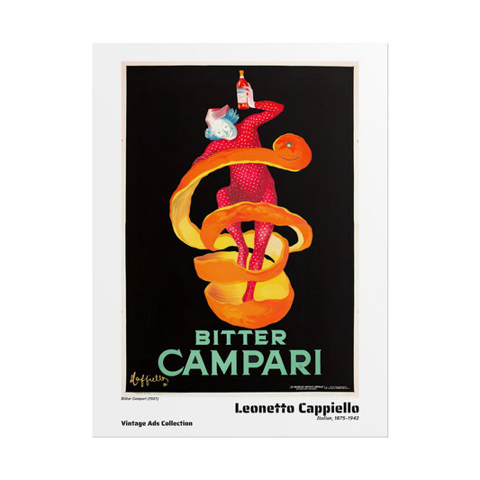 Bitter Campari (1921) by Leonetto Cappiello / Affiche imprimée - Série Vintage Ads Collection