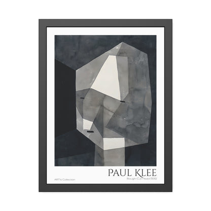 Rough-Cut Head (1935)  by Paul Klee / Affiche Encadrée série ART's Collection