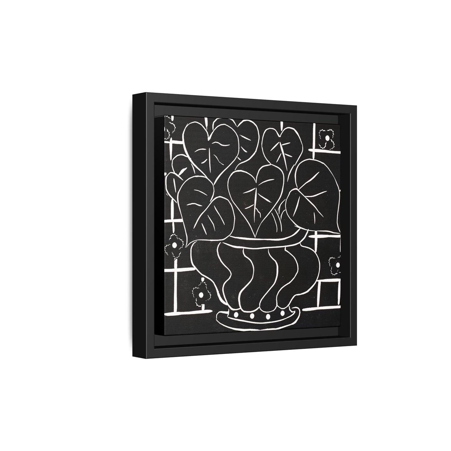 Corbeille de bégonias I (1938) by Henri Matisse / Toile encadrée sur caisse américaine