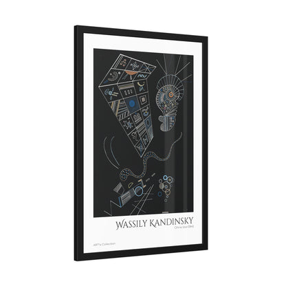 Ohne titel (1941) by Wassily Kandinsky / Affiche Encadrée série ART's Collection