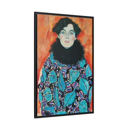 Johanna Staude (1917) by Gustav Klimt  / Toile encadrée sur caisse américaine