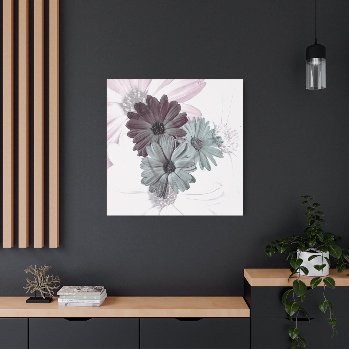 Collection Signature "FLORAL Numéro 15" sur Toile Fine Art sur Toile / Epaisseur 3,2cm - 1'25 po