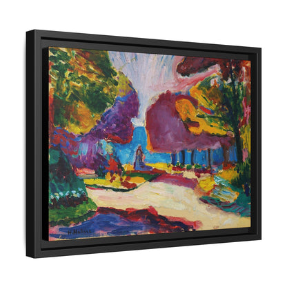 Jardin du Luxembourg, Paris (1902) by Henri Matisse  / Toile encadrée sur caisse américaine