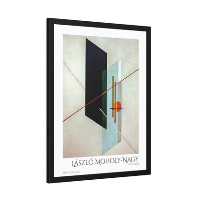 A IX (1923) by László Moholy-Nagy  / Affiche Encadrée série ART's Collection