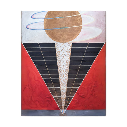Group X, No. 2, Altarpiece (1915)  by Hilma af Klint / Reproduction Fine Art sur Toile /  Epaisseur 3.2 cm - 1.25 inch