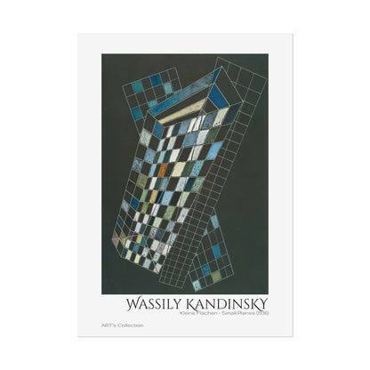 Kleine Flächen - Small Planes (1936) by Wassily Kandinsky / Affiche imprimée - Série ART's Collection